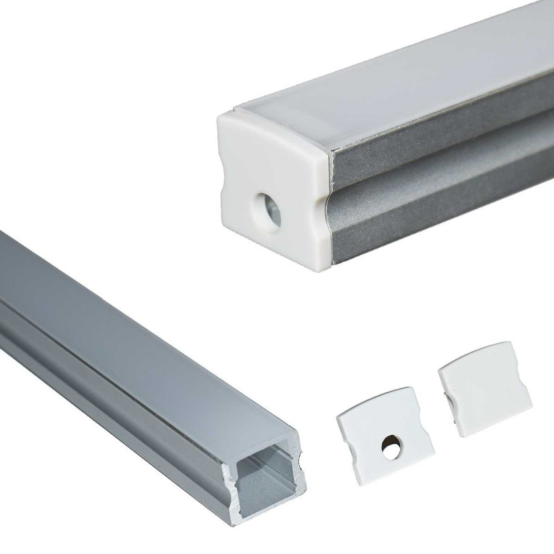 Profil De Surface En Aluminium Pour Bande Led Avec Diffuseur X Mm