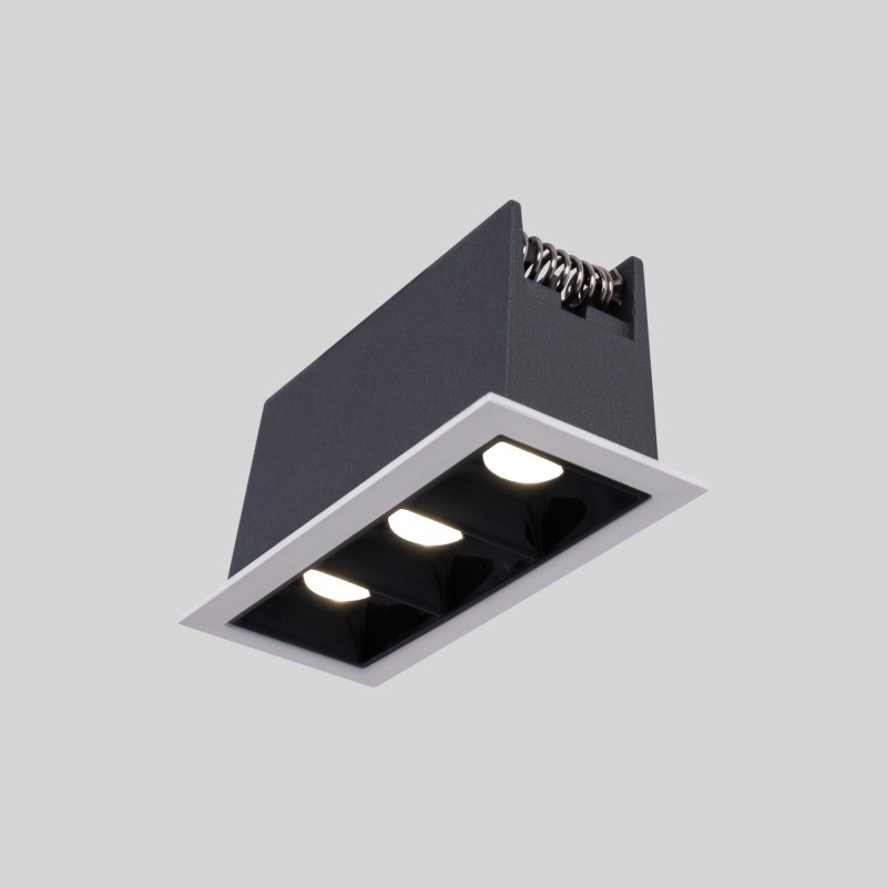 Spot linéaire LED encastrable 6W UGR18 IRC90 Puce OSRAM Blanc