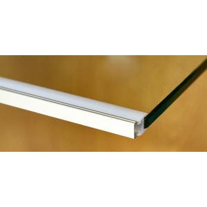 Profilé ruban LED en aluminium pour tablette en verre 8mm - ®