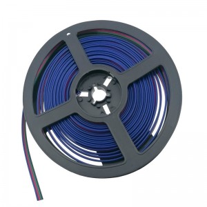 Câble 2x0,52mm pour ruban LED monochrome 12-24V ou spots LED