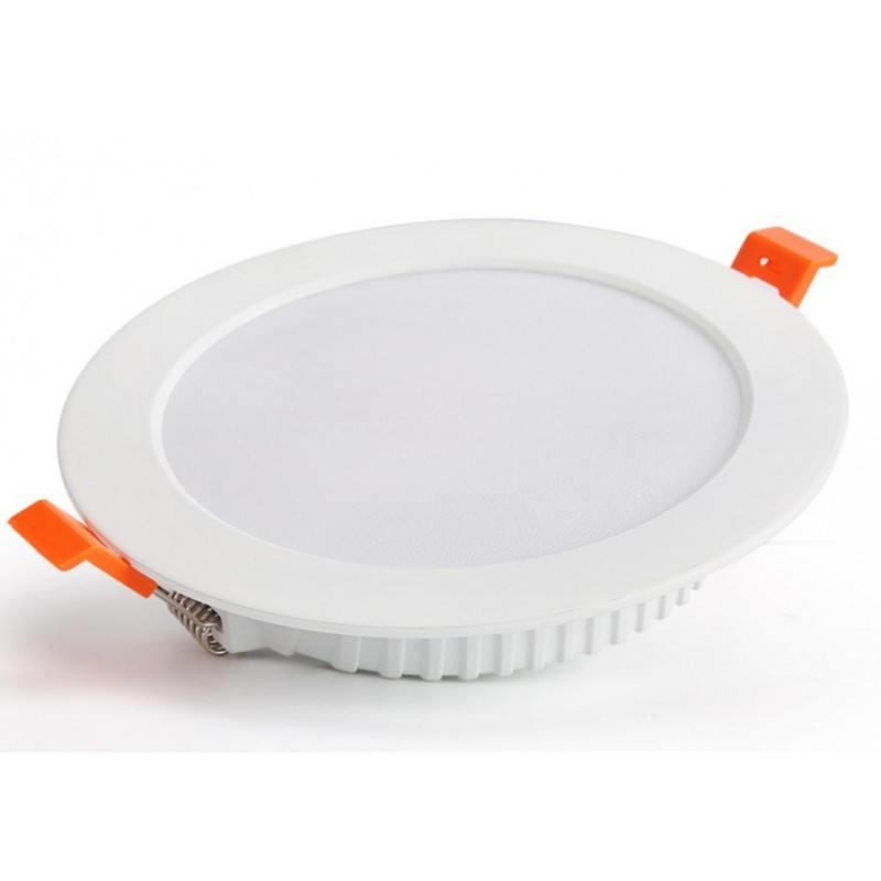 Spot Encastrable LED Carre Downlight Panel Extra-Plat 25W Blanc Chaud