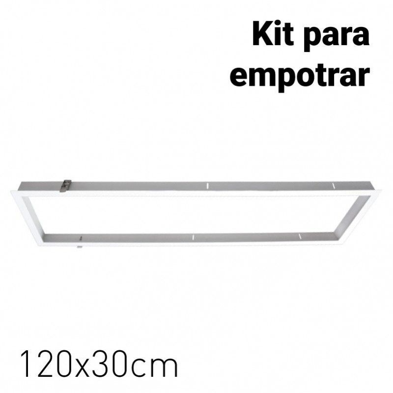 Panneau LED 30x120 plafond suspendu rectangulaire ou avec cadre