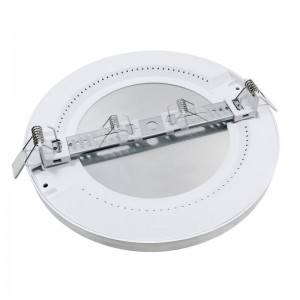 Plafonnier LED avec Détecteur de Mouvement + Interrupteur Crépusculaire -  18W - Blanc Froid 6500K - Angle de Détection 360° - Saillie/Encastré - Rond  - Blanc Mat