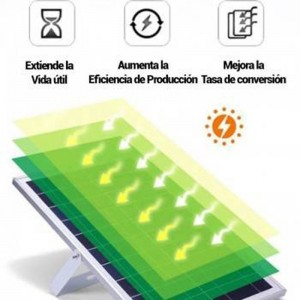 Spot LED solaire 60m2 pour extérieur — Rehabilitaweb