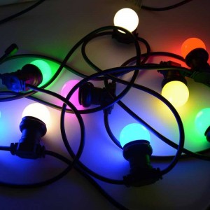 Guirlande lumineuse guinguette électrique 30 LED interconnectable