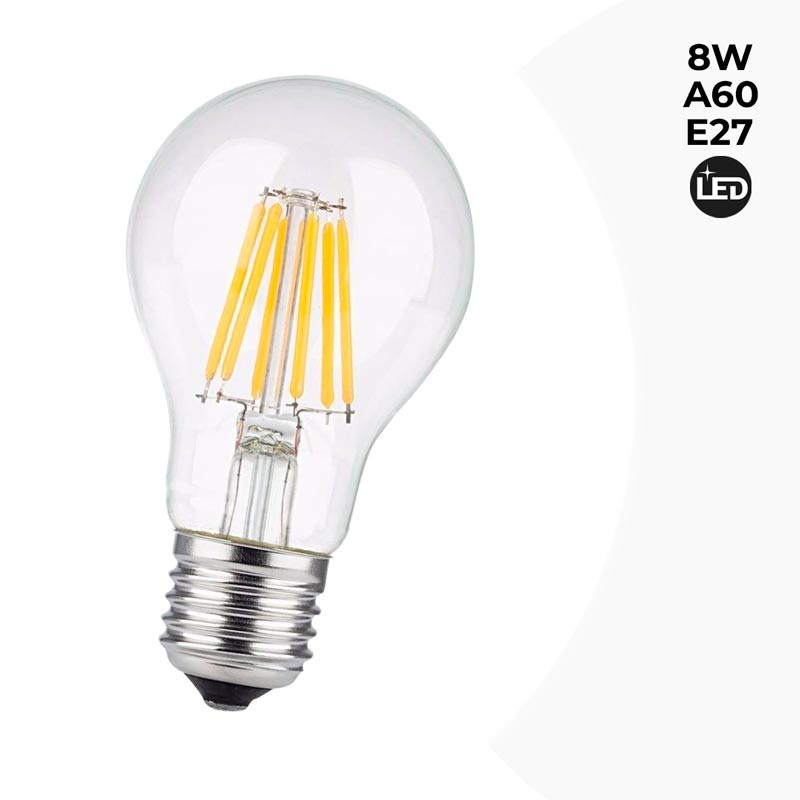 Ampoule LED bulbe douille E27, 10W 230V, blanc chaud à 4,90€