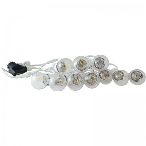 Guirlande LED extérieure couleur blanc 3000K