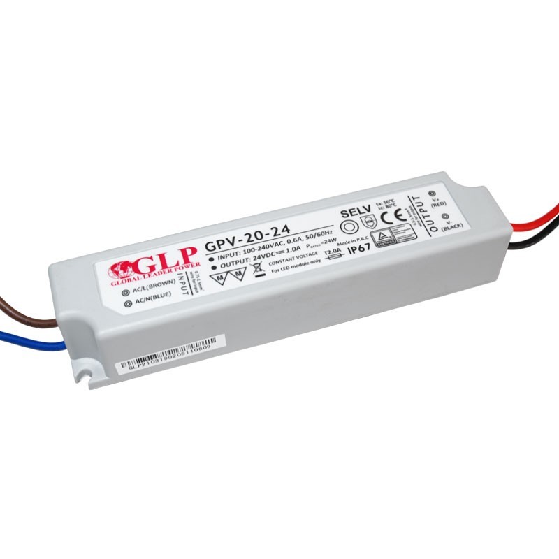 Alimentation LED étanche 24W - 12V