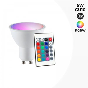 Spot Connecté GU10 à Graduation avec LED RGB – Spot LED Connecté - 300  Lumen - 5 Watt