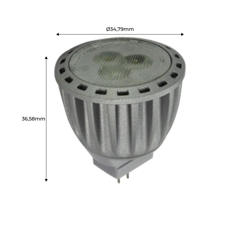 Vente ampoules dichroïque LED 12V MR11 4 W au meilleur prix