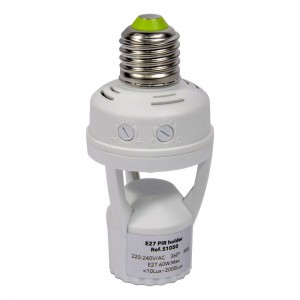 Douille ampoule avec détection de mouvement - LightSensor E27