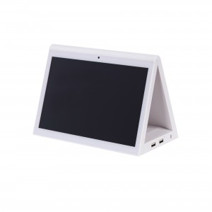 Double écran publicitaire LCD 10,1'' avec caméra