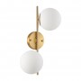 Applique murale 2 globes en verre  FLOS IC