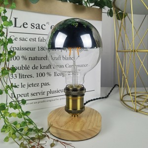 Ampoule LED globe miroir argenté E27 G125 - 6W - 3000K