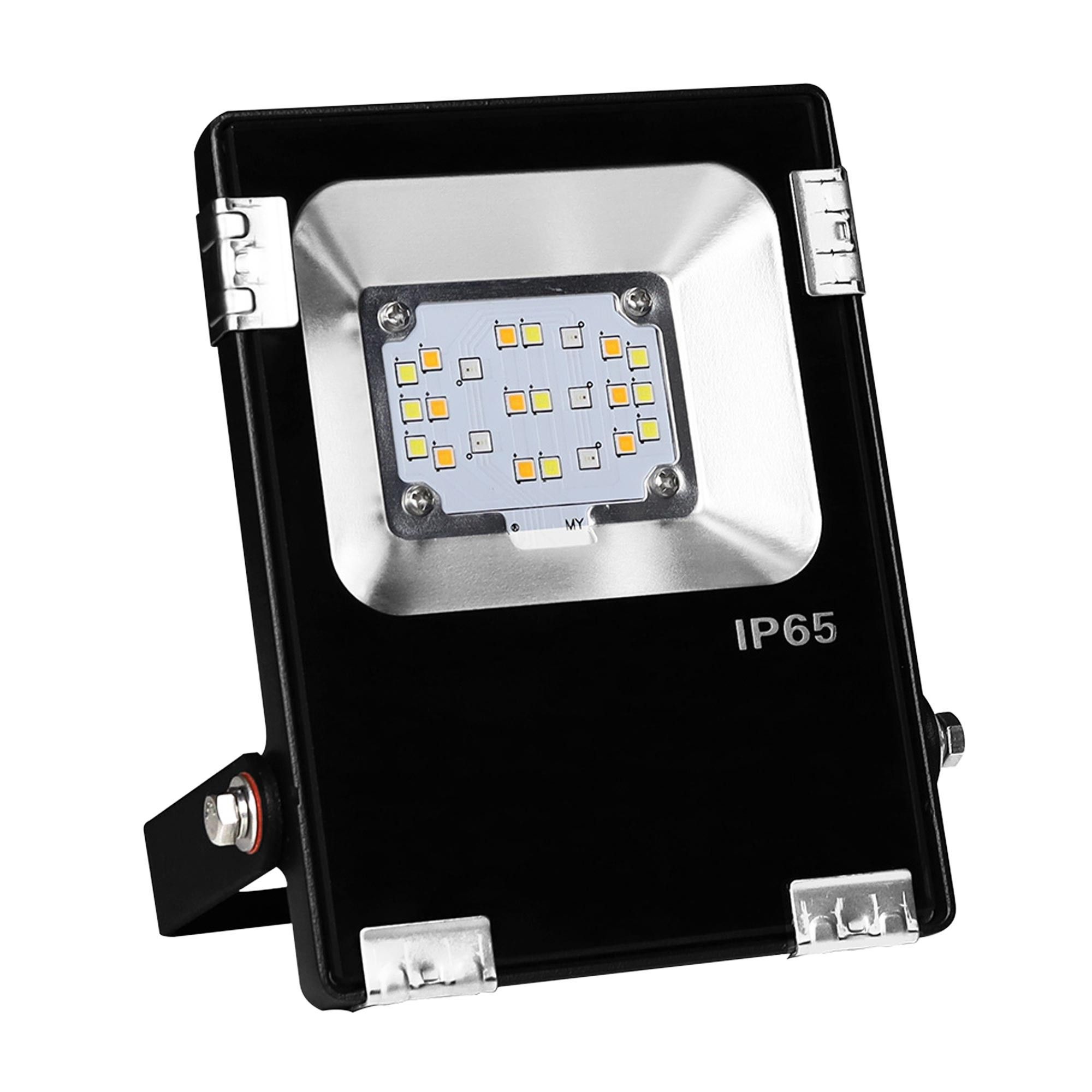 Projecteur LED 10W etanche IP65 Température Blanc chaud 2700K
