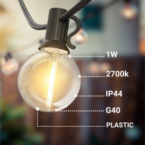 Guinguette LED 30 ampoules