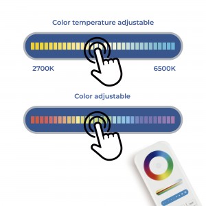 Projecteur linéaire RGB CCT