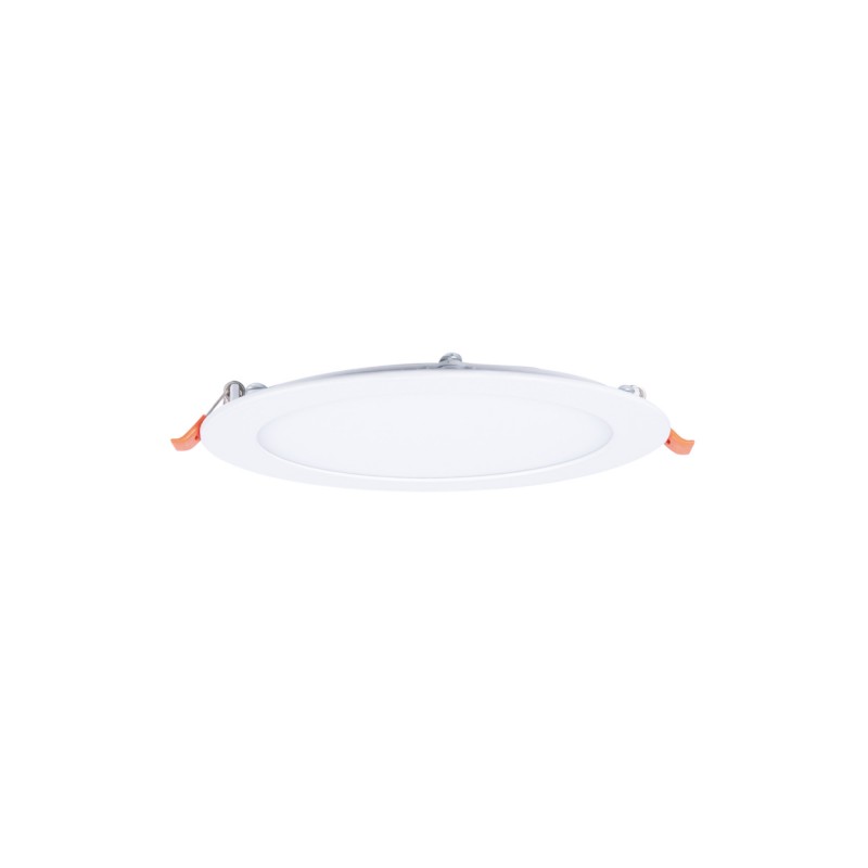 Downlight LED extra-plat 12W - Couleur blanche - 6500K - Coupe Ø160mm