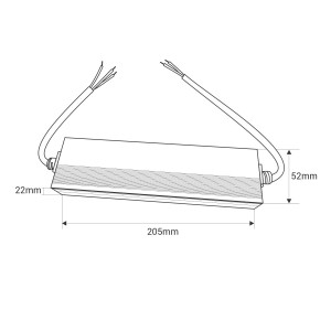 Alimentation 24W 100W slim