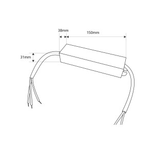 Alimentation 24W 60W slim