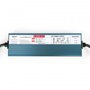 Source d'alimentation étanche 24W ultra-plate 200W