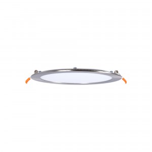 Dalle LED ronde 12 W encastrable - extra plate