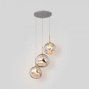 Lustre avec trois suspensions Melt