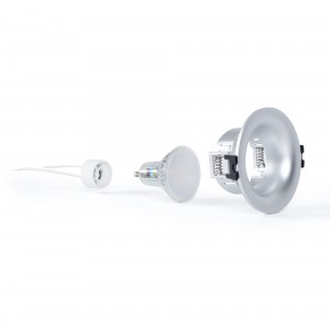 Ampoule LED GU10 et douille pour ampoule