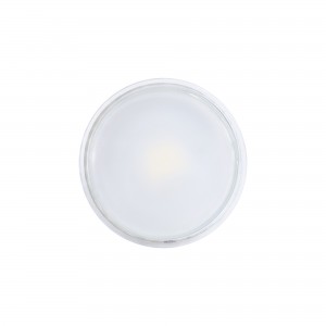 KIT Collerette spot encastrable Ø93mm (blanc) + Ampoule GU10 5,4W + Douille