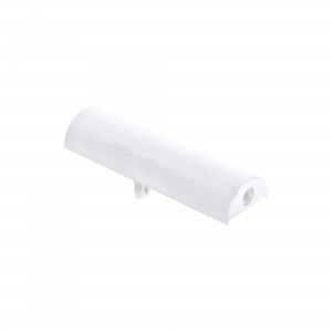 Couvercle latéral pour luminaire linéaire LED réf. B9050 | blanc