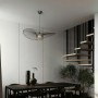 Lampe suspendue design "Pamela" - 70cm | suspension luminaire noir