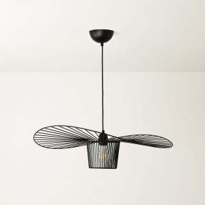 Lampe suspendue design "Pamela" - 70cm | suspension luminaire noir