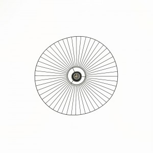 Lampe suspendue design "Pamela" - 80cm