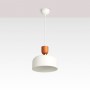 Lampe suspendue scandinave "Franz" - Métal et bois - E27 | suspension luminaire