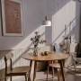 Lampe suspendue scandinave "Franz" - Métal et bois - E27 | suspension luminaire