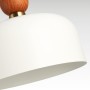 Lampe suspendue scandinave "Franz" - Métal et bois - E27 | suspension luminaire