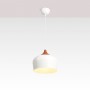 Lampe suspendue scandinave "Hollies" - Métal et bois - E27 | suspension luminaire bois