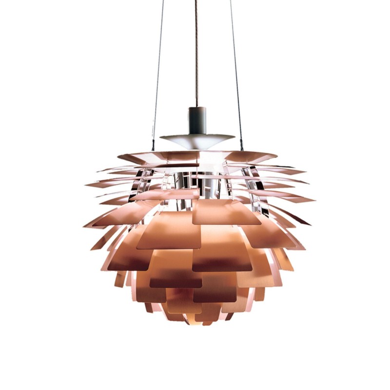 Lampe suspendue design "Luxor M" - Couleur bronze - E27