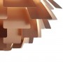 Lampe suspendue design "Luxor M" - Couleur bronze - E27