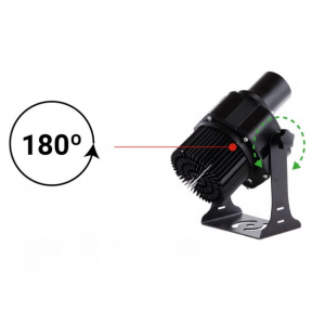 Projecteur GOBO LED 100W - Optique 13° - Extérieur - Orientable | projecteur gobo led exterieur