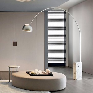 Lampadaire arc "Bend" - E27 | lampadaires de salon