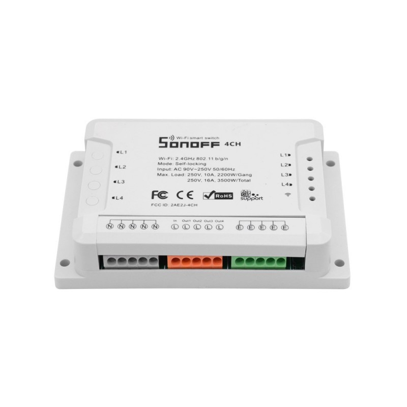 Acheter interrupteur SONOFF 4 canaux WiFi / Smart Home