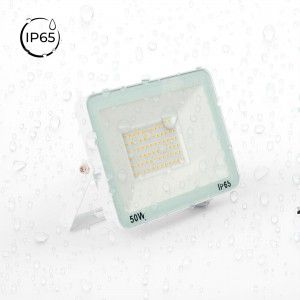 Projecteur LED extérieur 50W - 95lm/W - IP65 - Blanc | spot extérieur led