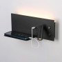 Lampe de lecture avec port USB "Kerta" (à droite) - Double éclairage - 3W+7W