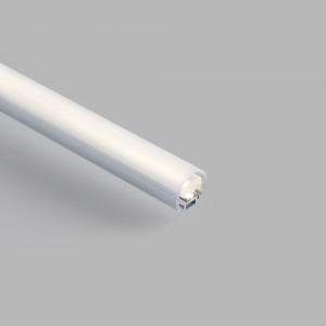 Profilé en aluminium pour ruban LED ≤ 13mm - Surface - ø 28mm - 2 mètres