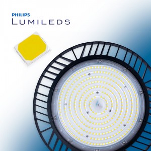 Suspension industrielle LED - 100W - PHILIPS Lumileds - Driver LIFUD - 5000K - IP65 - Garantie 5 ans