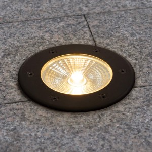 Balise LED extérieure 18W - 12V DC - IP67 - Ø15cm - 30º