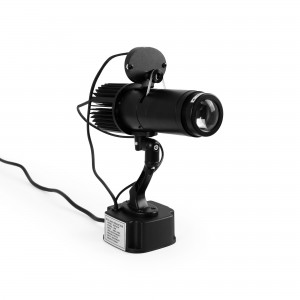 Projecteur GOBO LED rotatif 15W - Intérieur - Optique 20° - IP20