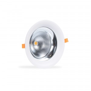 Spot LED spécial pour bijouteries - 44W - Driver Philips - Découpe Ø210 mm