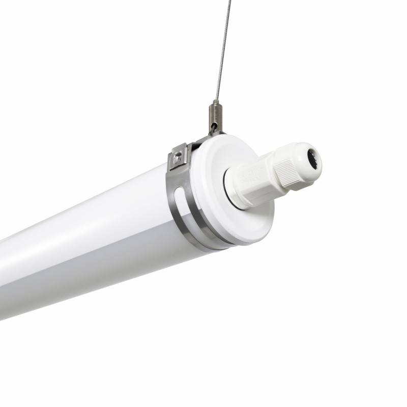 Reglette LED étanche à usage industriel - 150cm - 60W - 6900lm - IP67 - IK10